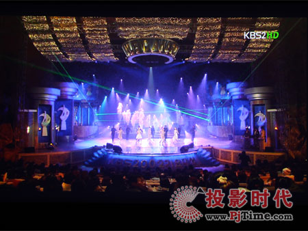 HD300D演唱会播放效果