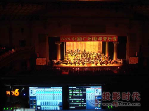 MIDAS PRO6调音台助2010中国(广州)新年音乐会获得巨大成功