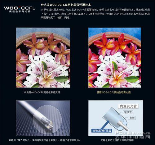 WCG-CCFL亮艳色彩背光源 明白看参数品牌平板电视技术功能介绍(2)