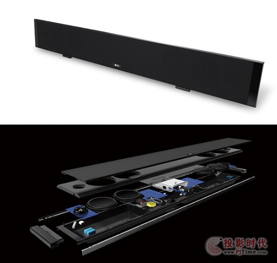 薄型设计更好摆放:KEF Sound bar V系列