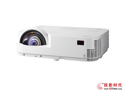 短焦高亮 NEC推磁感防尘商教投影机新品M332XS+