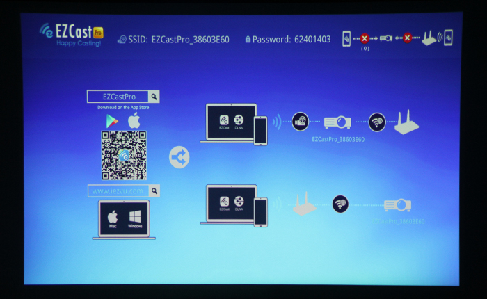 Ѷ΢ͶQUMI Q6ײ⡪EZCast